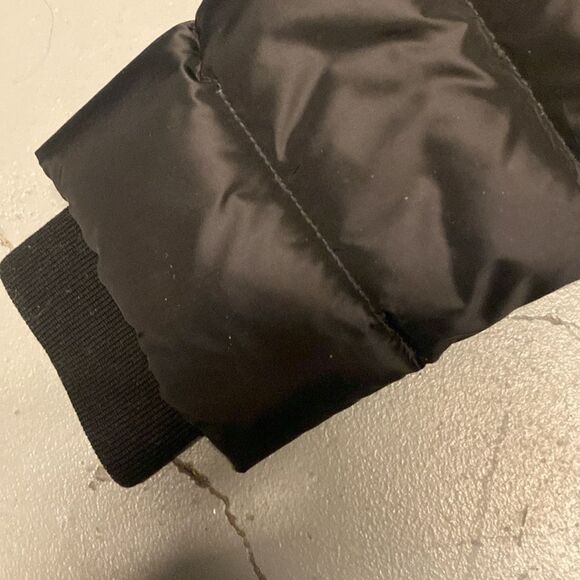 Size Small Black Burberry Limefield Hooded Belted Puffer Jacket - Picture 5 of 11